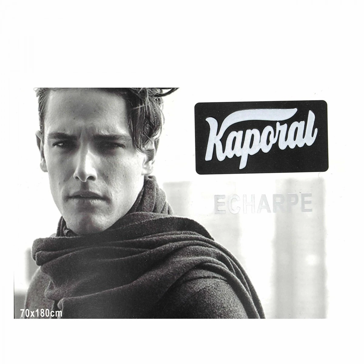 ECHARPE HOMME KAPORAL BEIGE 4 ECHARPE HOMME KAPORAL BEIGE – Image 2