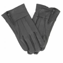 GANTS CUIR HOMME TORRENTE NOIR 3