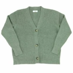 GILET COME COL V FEMME KAKI -Vêtements De Mode gilet come col v femme kaki 2