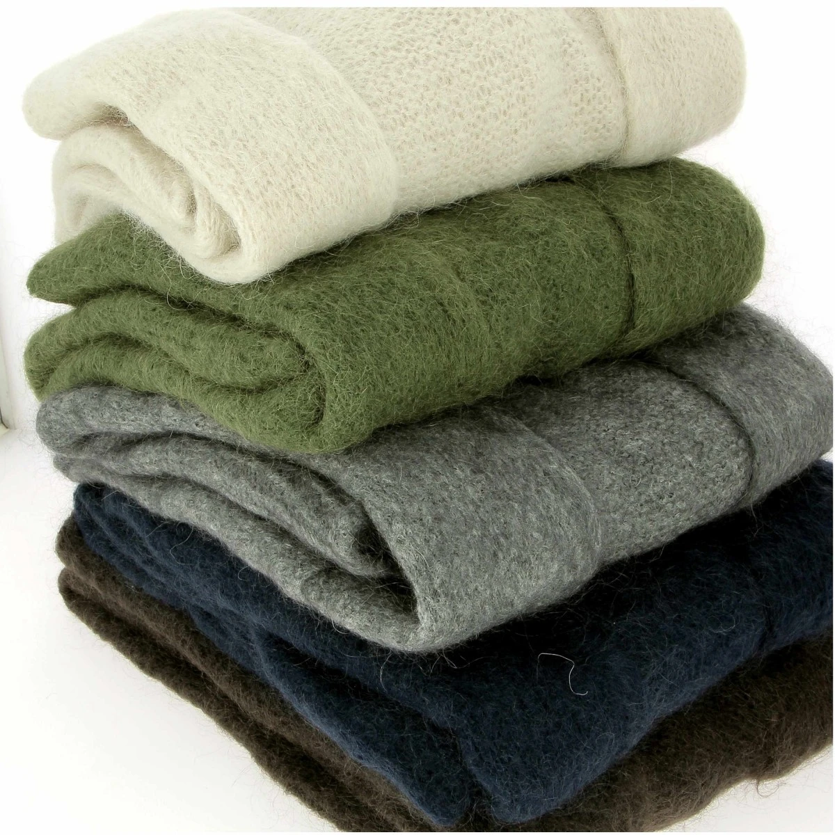 GILET LONG MOHAIR CHOCOLAT 4 GILET LONG MOHAIR CHOCOLAT – Image 2