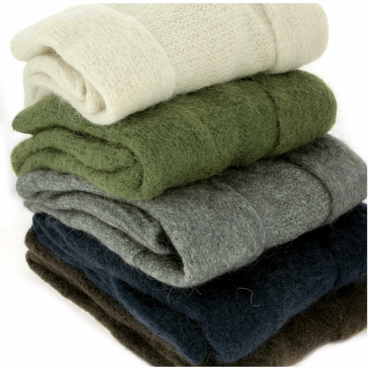 GILET LONG MOHAIR ECRU 4 GILET LONG MOHAIR ECRU – Image 2