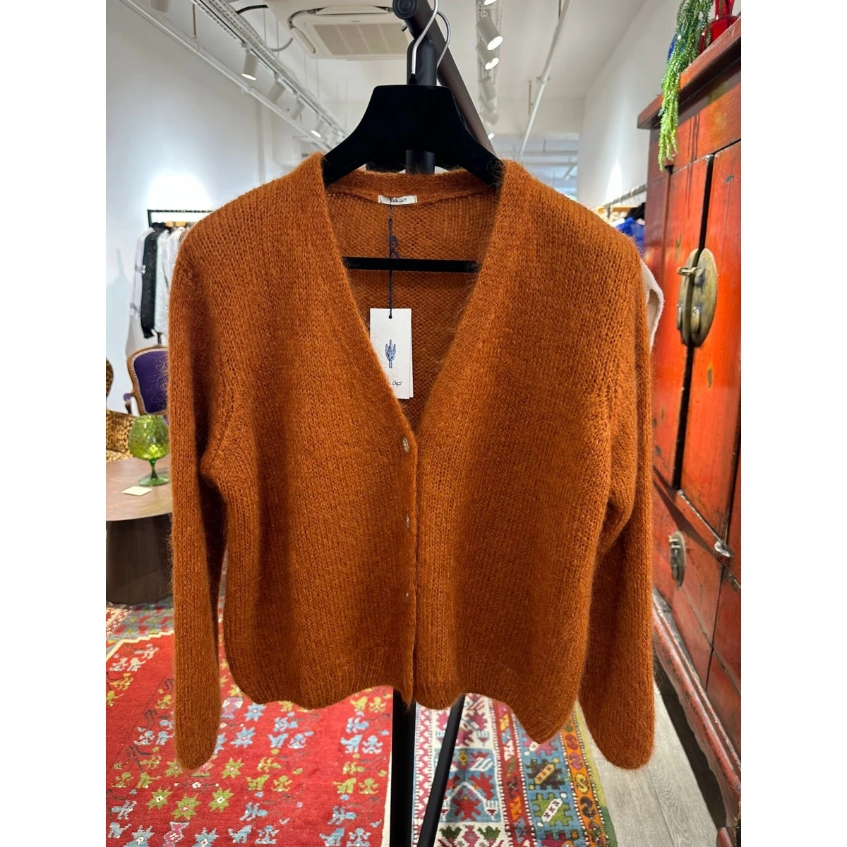 GILET MOHAIR TABAC 3 GILET MOHAIR TABAC