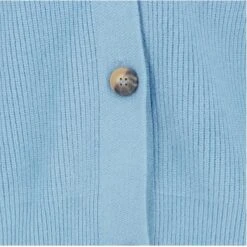 GILET VENISE COL V FEMME BLEU -Vêtements De Mode gilet venise col v femme bleu 1