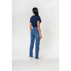 JEAN DROIT STRECH NINA CARTER -Vêtements De Mode jean droit strech nina carter 3