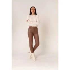 JEAN HUILE PUSH UP NINA CARTER MARRON