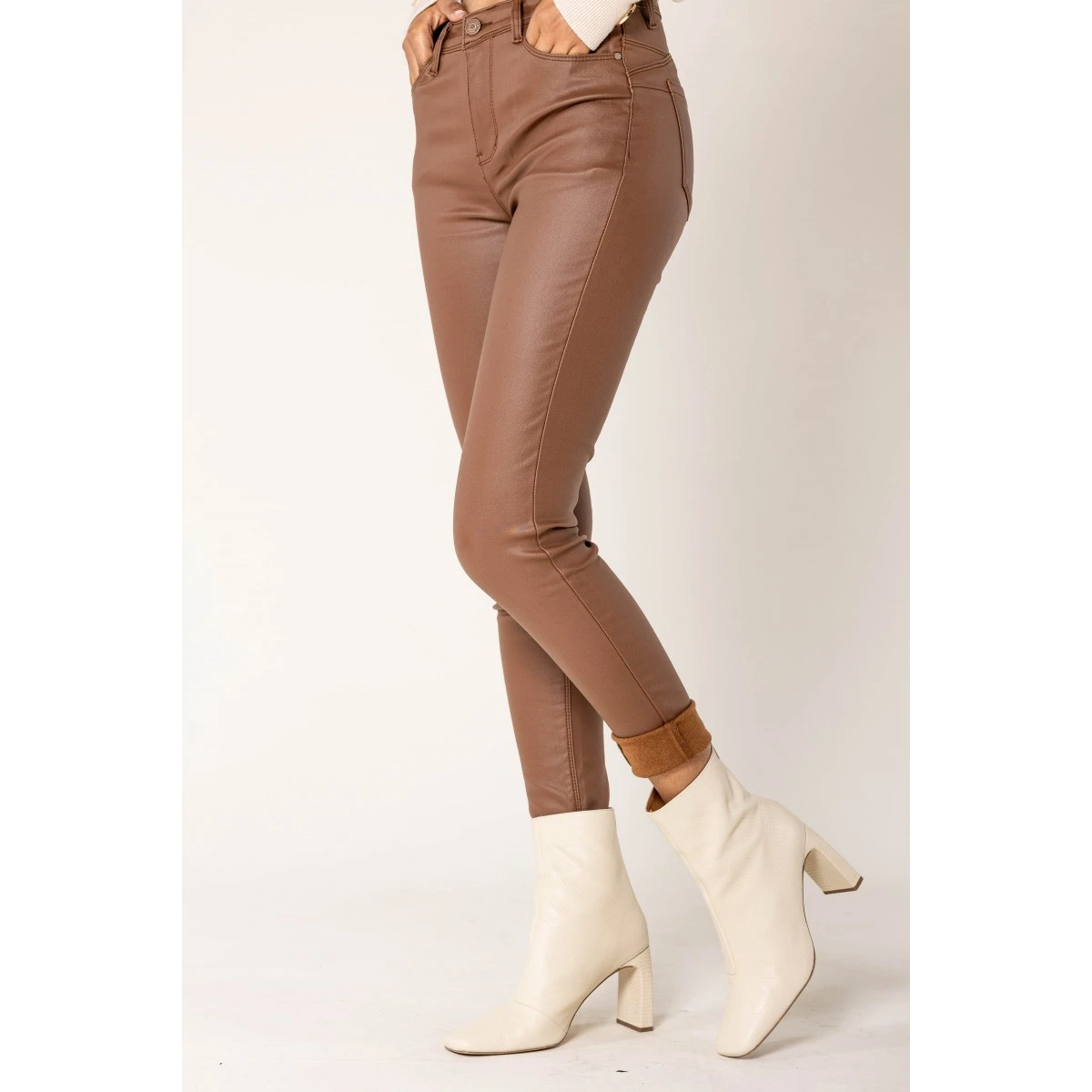 JEAN HUILE PUSH UP NINA CARTER MARRON 8 JEAN HUILE PUSH UP NINA CARTER MARRON – Image 6