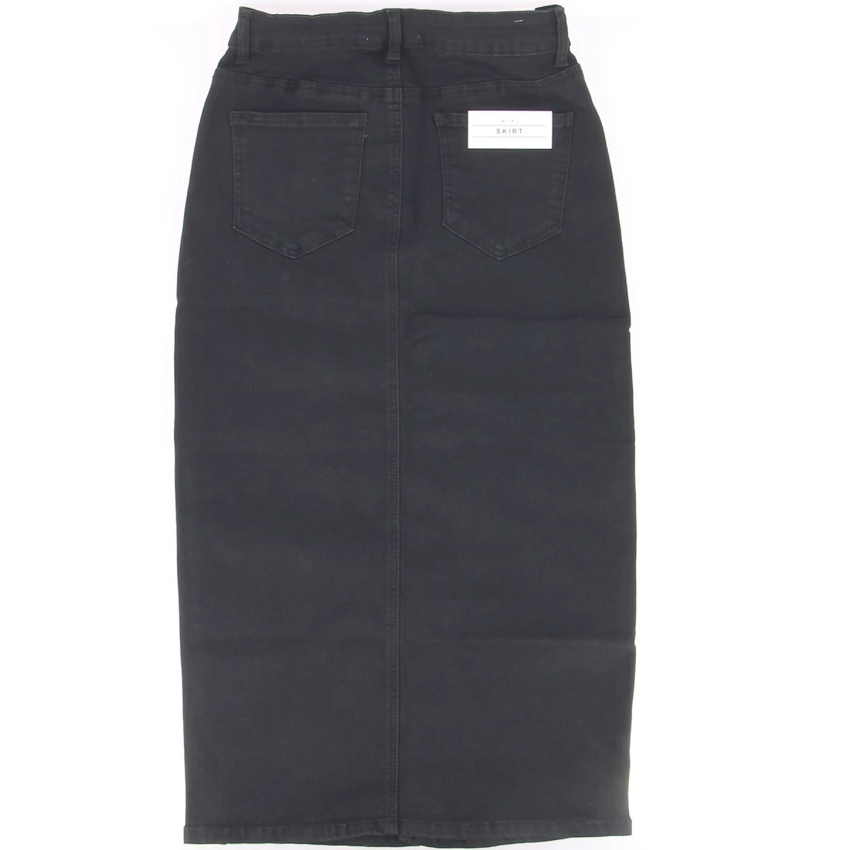 JUPE JEAN LONGUE NINA CARTER NOIRE 4 JUPE JEAN LONGUE NINA CARTER NOIRE – Image 2