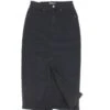 JUPE JEAN LONGUE NINA CARTER NOIRE -Vêtements De Mode jupe jean longue nina carter noire