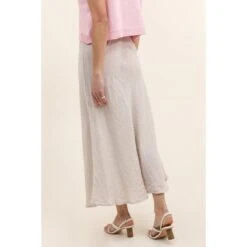 JUPE LONGUE 100% LIN ECRU 10 JUPE LONGUE 100% LIN ECRU -Vêtements De Mode jupe longue 100 lin ecru 2