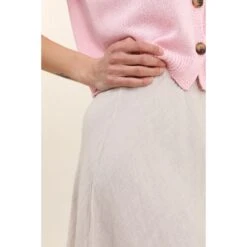 JUPE LONGUE 100% LIN ECRU 11 JUPE LONGUE 100% LIN ECRU -Vêtements De Mode jupe longue 100 lin ecru 3