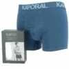 PACK 2 BOXERS KAPORAL PREMIUM COLLECTION BLANC / BLEU JEAN -Vêtements De Mode pack 2 boxers kaporal premium collection blanc bleu jean