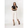 PANTACOURT NINA CARTER ECRU