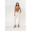 PANTALON AMPLE NINA CARTER CREME