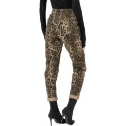 PANTALON AMPLE NINA CARTER LEOPARD -Vêtements De Mode pantalon ample nina carter leopard 2
