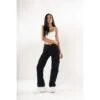 PANTALON CARGO LARGE NINA CARTER NOIR