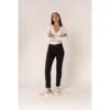 JEAN CLASSIQUE STRECH NINA CARTER NOIR -Vêtements De Mode pantalon classique strech nina carter noir