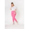 PANTALON GRANDE TAILLE STRECH N. CARTER ROSE -Vêtements De Mode pantalon grande taille strech n carter rose