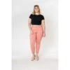 PANTALON GRANDE TAILLE STRECH N. CARTER SAUMON 2 PANTALON GRANDE TAILLE STRECH N. CARTER SAUMON -Vêtements De Mode pantalon grande taille strech n carter saumon
