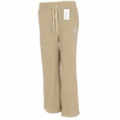 PANTALON JOGGING VELOURS LARGE FEMME BURTON BEIGE 8 PANTALON JOGGING VELOURS LARGE FEMME BURTON BEIGE -Vêtements De Mode pantalon jogging velours large femme burton beige 2
