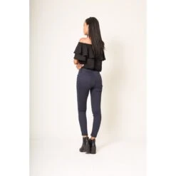 PANTALON SLIM STRECH NINA CARTER MARINE -Vêtements De Mode pantalon slim strech nina carter marine 2