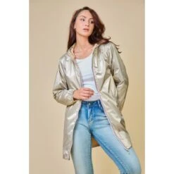 PARKA LEGERE REVERSIBLE BEIGE / OR -Vêtements De Mode parka legere reversible beige or 2