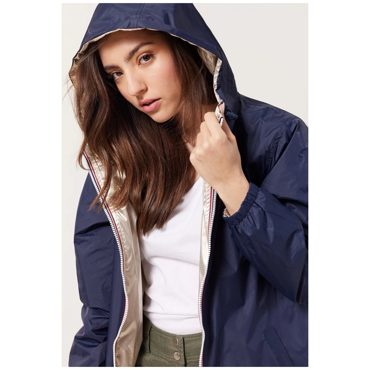 PARKA LEGERE REVERSIBLE MARINE / OR 4 PARKA LEGERE REVERSIBLE MARINE / OR – Image 2