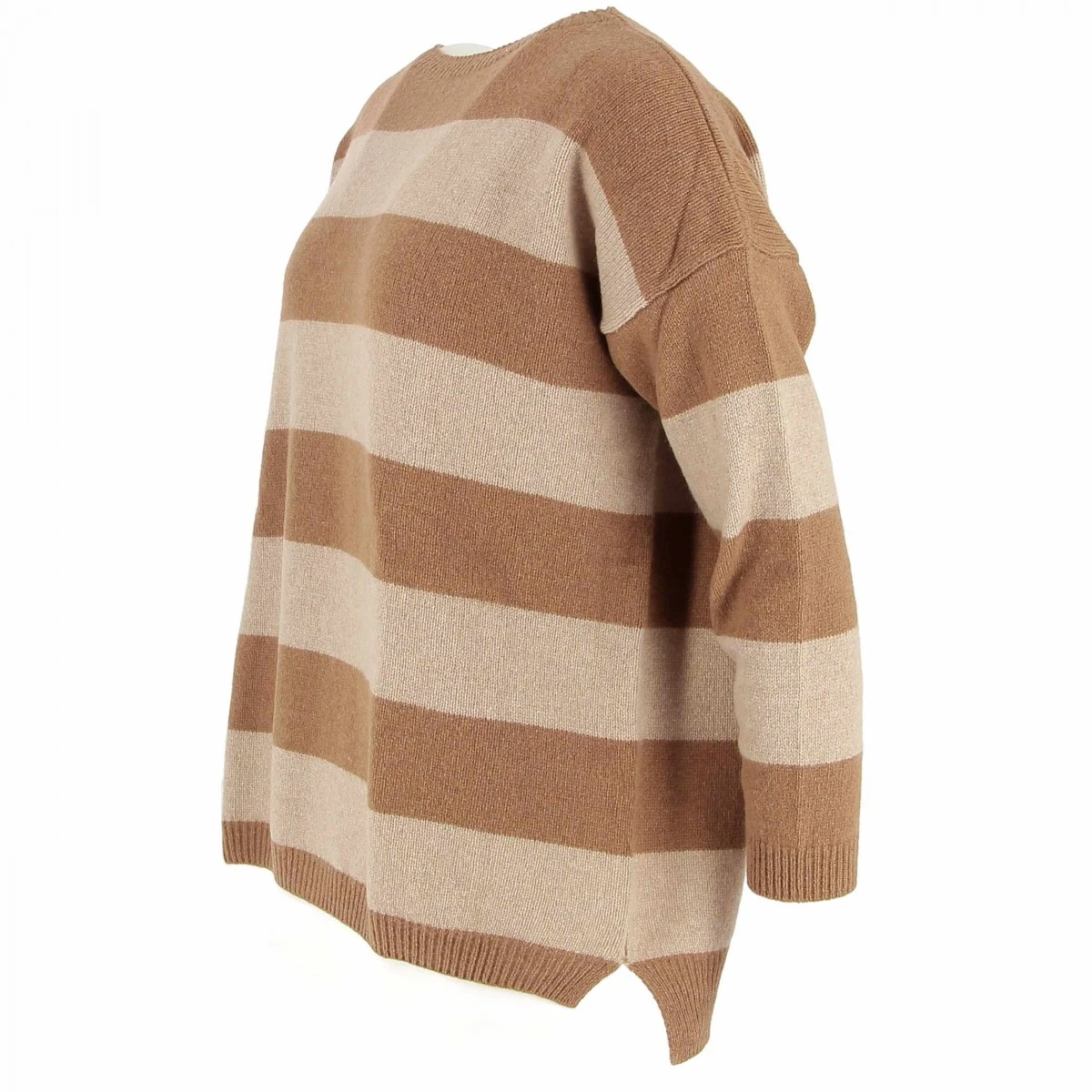 PULL 100% CASHMERE CAMEL / BEIGE 4 PULL 100% CASHMERE CAMEL / BEIGE – Image 2