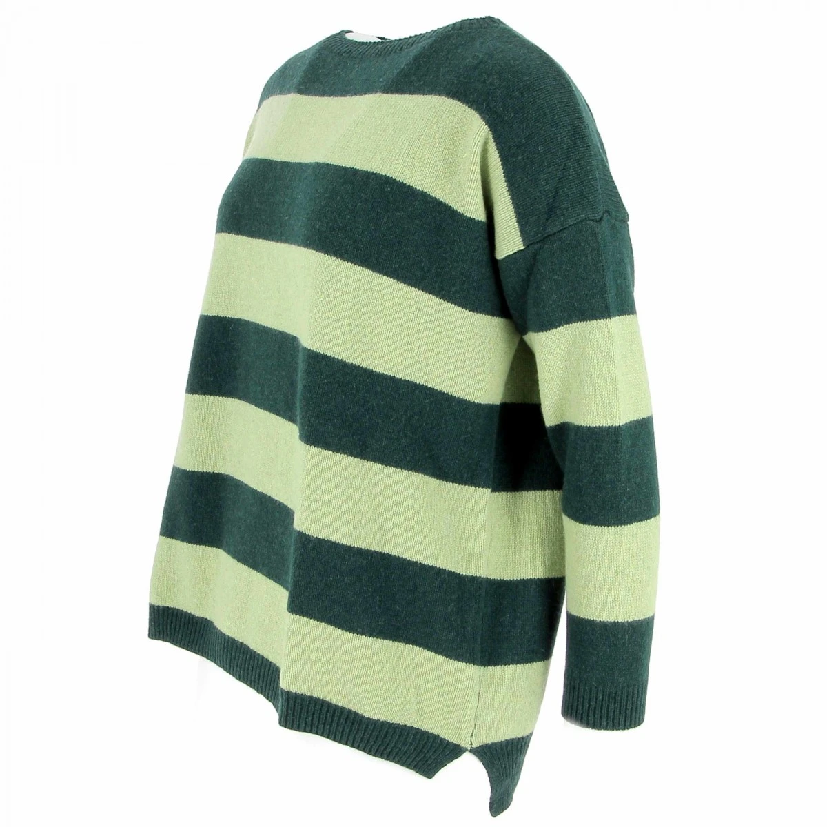 PULL 100 % CASHMERE VERT SAPIN / ANIS 4 PULL 100 % CASHMERE VERT SAPIN / ANIS – Image 2