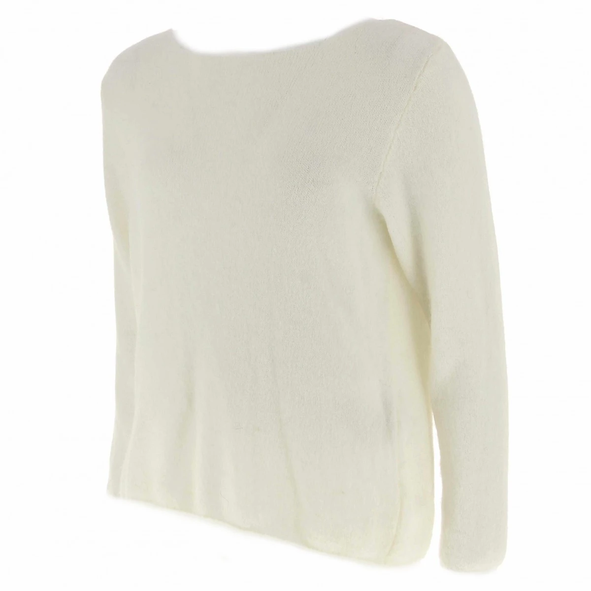 PULL COL BATEAU ALPAGA ECRU 4 PULL COL BATEAU ALPAGA ECRU – Image 2