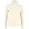 PULL FEMME COL ROULE ECRU -Vêtements De Mode pull femme col roule ecru