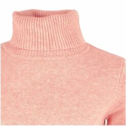 PULL FEMME COL ROULE ROSE PALE 5 PULL FEMME COL ROULE ROSE PALE -Vêtements De Mode pull femme col roule rose pale 1