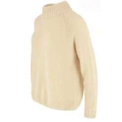 Devant -Vêtements De Mode pull lucia alpaga et laine ecru 1