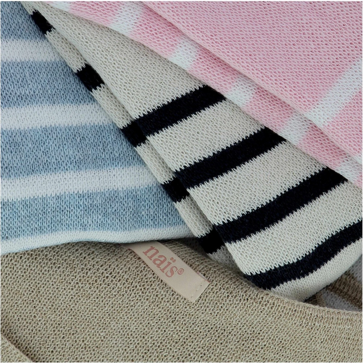 PULL MARINIERE 100% COTON BLEU CIEL / BLANC 7 PULL MARINIERE 100% COTON BLEU CIEL / BLANC – Image 5