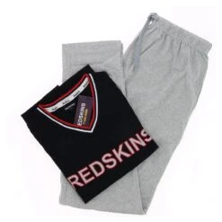 PYJAMA HOMME REDSKINS NOIR PANTALON GRIS