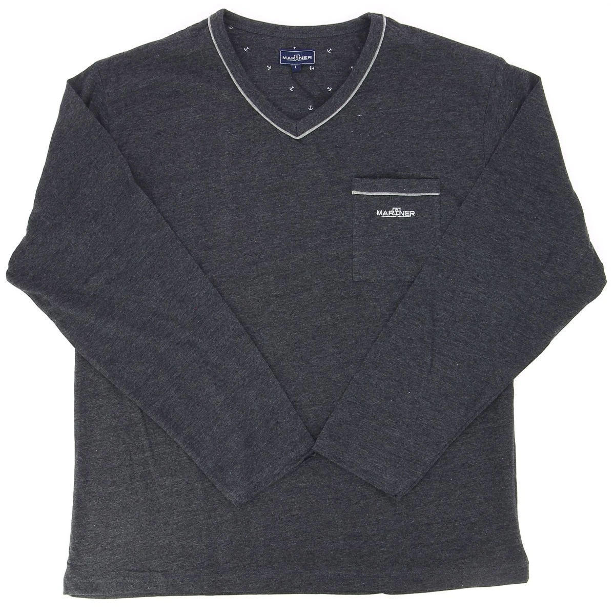 PYJAMA LONG MARINER ANTHRACITE 3 PYJAMA LONG MARINER ANTHRACITE