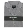PYJAMA LONG VESTE CHEVIGNON GRIS 100% COTON 2 PYJAMA LONG VESTE CHEVIGNON GRIS 100% COTON -Vêtements De Mode pyjama long veste chevignon gris 100 coton