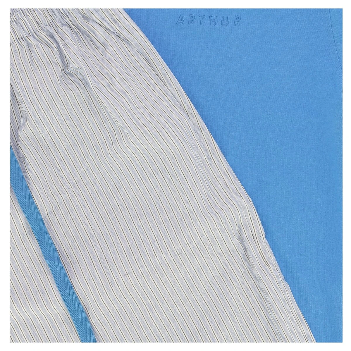 PYJAMA SHORT ARTHUR BLEU ROY 4 PYJAMA SHORT ARTHUR BLEU ROY – Image 2