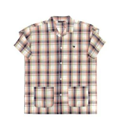 PYJAMA SHORT ARTHUR ET VESTE A CARREAUX