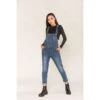 SALOPETTE BOYFRIEND JEAN NINA CARTER BLEU MOYEN -Vêtements De Mode salopette boyfriend jean nina carter bleu moyen