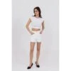 SHORT NINA CARTER ECRU 1 SHORT NINA CARTER ECRU -Vêtements De Mode short nina carter ecru