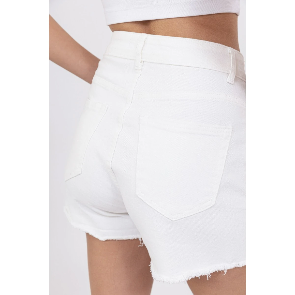 SHORT NINA CARTER ECRU 11 SHORT NINA CARTER ECRU – Image 9