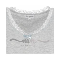 TEE SHIRT RODIER MANCHE LONGUE CHAUD GRIS 5 TEE SHIRT RODIER MANCHE LONGUE CHAUD GRIS -Vêtements De Mode tee shirt rodier manche longue chaud gris 1