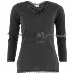 TEE SHIRT RODIER MANCHE LONGUE CHAUD NOIR
