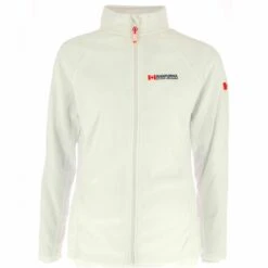 VESTE ANAPURNA MICRO-POLAIRE FEMME BLANC