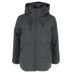 VESTE MATELASSEE CAMAIEU OVERSIZE NOIRE